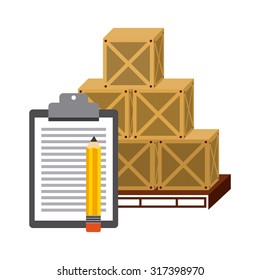 courier service worldwide design, vector illustration eps10 graphic 