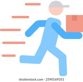 Courier Services Icon Element For Design