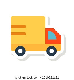 courier Van Travelling 