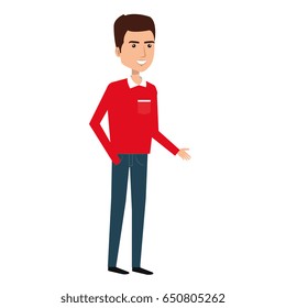 courier worker avatar character