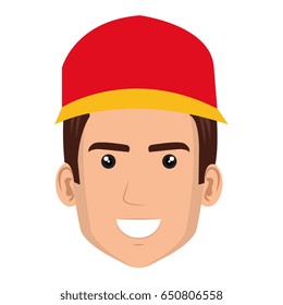 courier worker avatar character