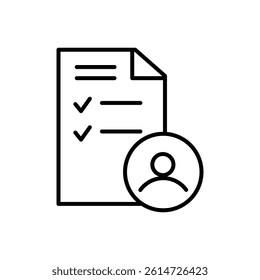 Course completion certificate icon black and white vector sign