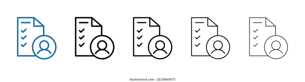Course completion certificate icon Outline vector logo for web ui
