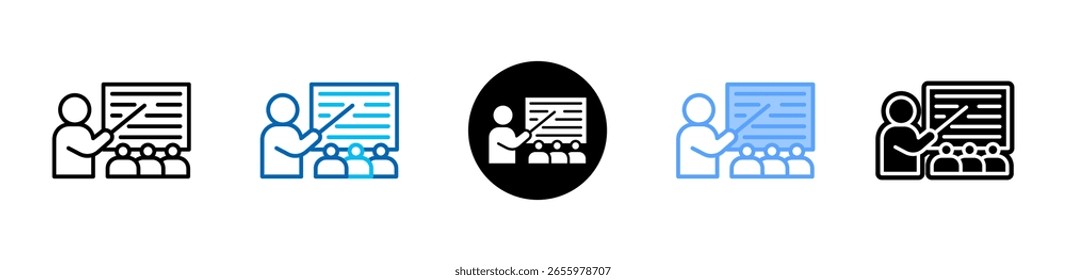 Course icon sheet multiple style collection