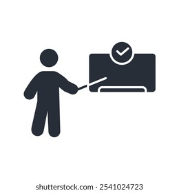 Kurssymbol. vector.Editable stroke.linear style Zeichen zur Verwendung Web-Design, logo.Symbol-Illustration.