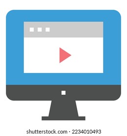 VECTOR DE SÍMBOLO DE ICONO EN LÍNEA DE CURSO