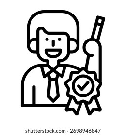 Course Recommendations Icon Element For Design And Vector