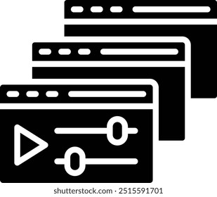 Kurse, Vektorsymbol, Entwurfsgrafik