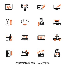 courses web icons for user interface design