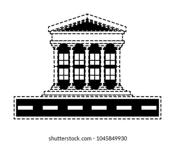Court building icon 