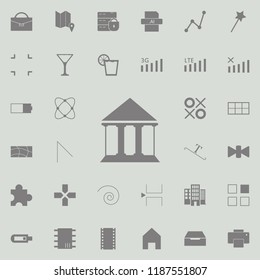 court building icon. web icons universal set for web and mobile