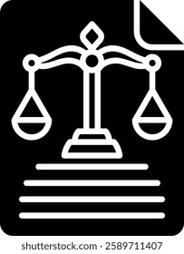 Court Icon Element For Design