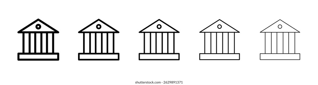Hofsymbol Einfaches flaches Symbol