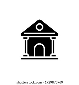 Court icon in vector. Logotype