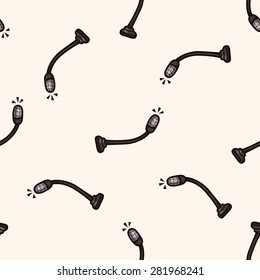 Court Microphone , cartoon seamless pattern background