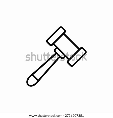court room icon sign vector