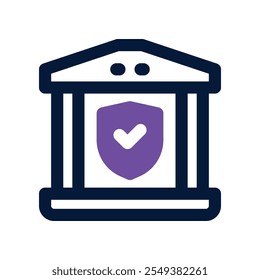 Icono de Vector de doble tono para su Sitio web, móvil, presentación y diseño de logotipo.