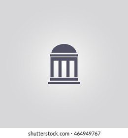 courthouse icon. vector illustration