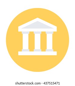 Courthouse Vector Icon