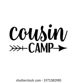 Cousin Camp Vector Arts Design