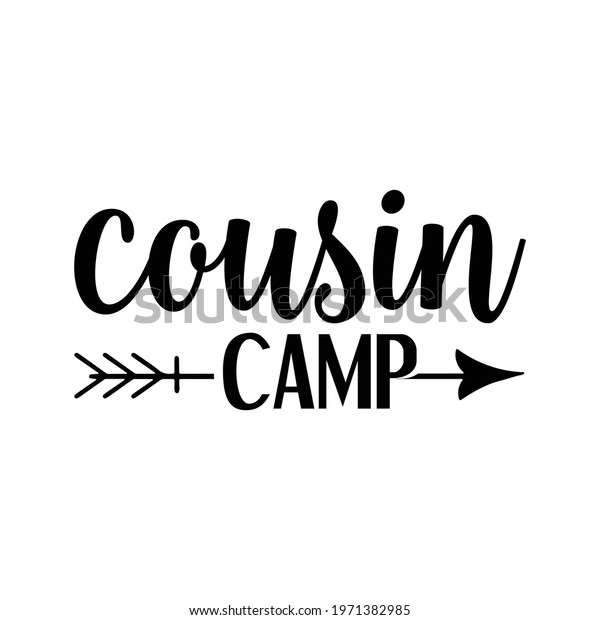 Cousin camp vector arts\
design