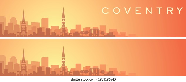 Coventry Beautiful Skyline Scenery Banner