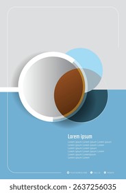 cover 2026 2025 blue blur circle camera pastel annual report abstract star square booklet commercial flyer triangle business gradient annual report cover template16