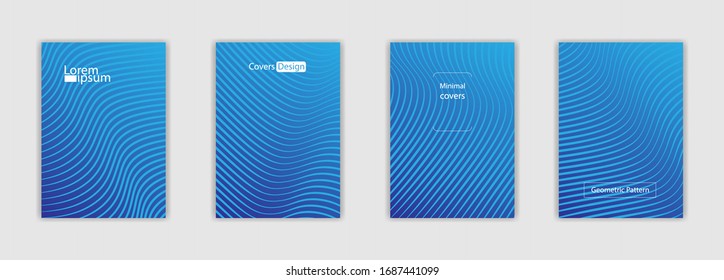 Cover A4 design. Minimal covers design. Future geometric patterns. Colorful halftone gradients. Bright abstract pattern background, brochure cover design