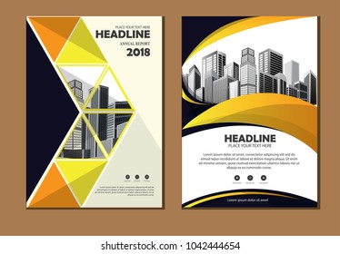 cover, abstract composition. Colorful header design for flyer, book, info banner frame, title sheet. Colored geometric shapes. Modern design. Brochure template layout. Vector illustration