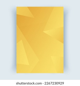 Cover with abstract lines. Cover layouts A4 format, vertical orientation. Abstract background, vector Eps10