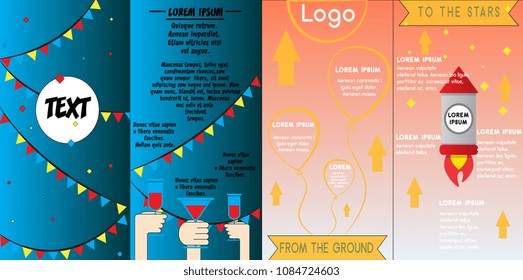 cover advertising in creative style