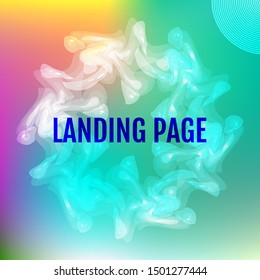 Cover and annual report design. Creative colored background. Backdrop for holidays
