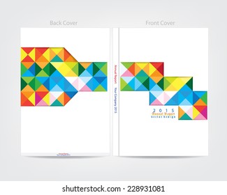 Cover Annual Report template design