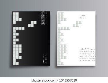 Cover background minimal design for banner, flyer, poster, brochure or other printing products. Vector illustration.