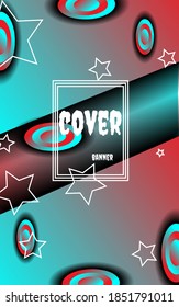 ilustración vectorial de fondo de banner de portada