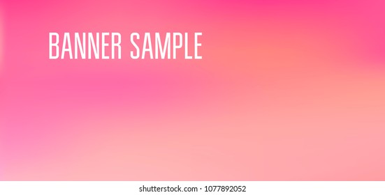 Cover banner gradient background with text. Minimalist graphic design layout template for advertising, creative and business concept. Abstract sale poster vector. Banner design.