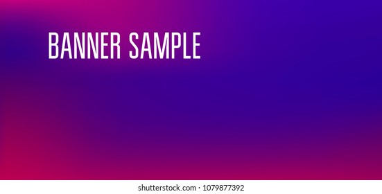 Cover banner gradient background with text. Minimalist graphic design layout template for advertising, creative and business concept. Abstract sale poster vector. Banner design.