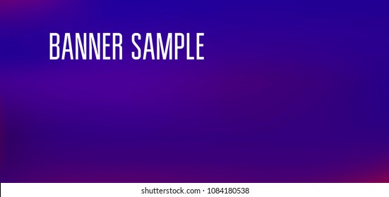Cover banner gradient background with text. Minimalist graphic design layout template for advertising, creative and business concept. Abstract sale poster vector. Banner design.