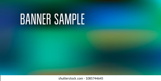 Cover banner gradient background with text. Minimalist graphic design layout template for advertising, creative and business concept. Abstract sale poster vector. Banner design.