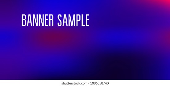 Cover banner gradient background with text. Minimalist graphic design layout template for advertising, creative and business concept. Abstract sale poster vector. Banner design.