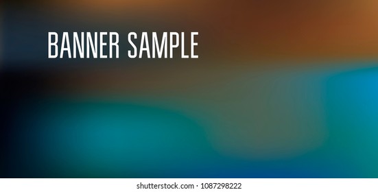 Cover banner gradient background with text. Minimalist graphic design layout template for advertising, creative and business concept. Abstract sale poster vector. Banner design.