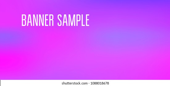 Cover banner gradient background with text. Minimalist graphic design layout template for advertising, creative and business concept. Abstract sale poster vector. Banner design.