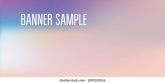 Cover banner gradient background with text. Minimalist graphic design layout template for advertising, creative and business concept. Abstract sale poster vector. Banner design.