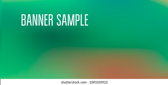 Cover banner gradient background with text. Minimalist graphic design layout template for advertising, creative and business concept. Abstract sale poster vector. Banner design.