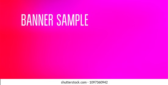 Cover banner gradient background with text. Minimalist graphic design layout template for advertising, creative and business concept. Abstract sale poster vector. Banner design.