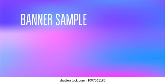 Cover banner gradient background with text. Minimalist graphic design layout template for advertising, creative and business concept. Abstract sale poster vector. Banner design.