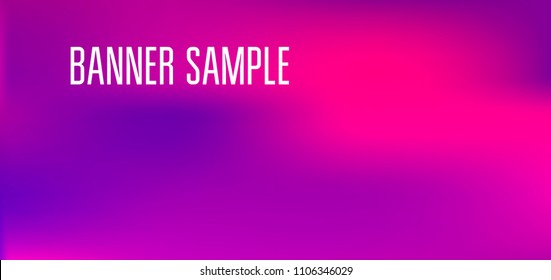 Cover banner gradient background with text. Minimalist graphic design layout template for advertising, creative and business concept. Abstract sale poster vector. Banner design.