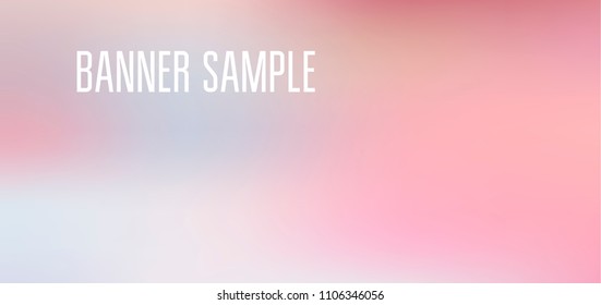 Cover banner gradient background with text. Minimalist graphic design layout template for advertising, creative and business concept. Abstract sale poster vector. Banner design.