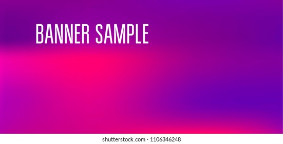 Cover banner gradient background with text. Minimalist graphic design layout template for advertising, creative and business concept. Abstract sale poster vector. Banner design.