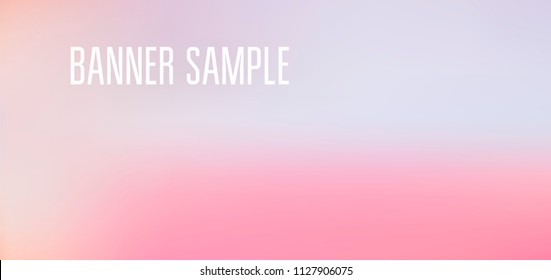 Cover banner gradient background with text. Minimalist graphic design layout template for advertising, creative and business concept. Abstract sale poster vector. Banner design.